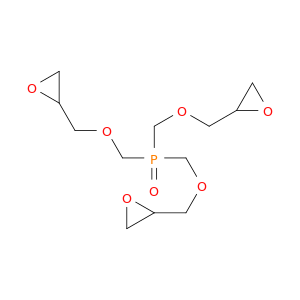Phosphine oxide, tris[(oxiranylmethoxy)methyl]-