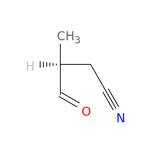 Butanenitrile, 3-methyl-4-oxo-, (3S)-
