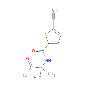 Alanine, N-[(5-ethynyl-2-thienyl)carbonyl]-2-methyl-