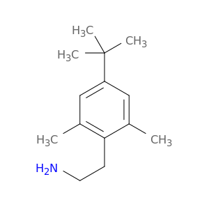 2-(2,6-dimethyl-4-tert-butyl-phenyl)ethylazanium