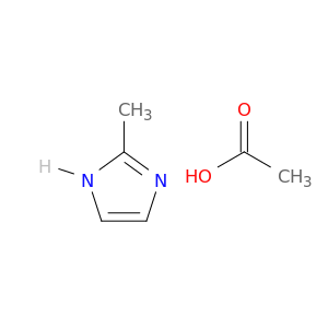1H-Imidazole, 2-methyl-, monoacetate