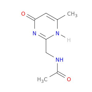 Acetamide, N-[(1,4-dihydro-6-methyl-4-oxo-2-pyrimidinyl)methyl]-