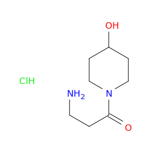 1-丙酮,3-氨基-1-(4-羟基-1-哌啶基)-,盐酸盐(1：1)