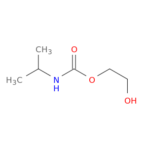 Carbamic acid, (1-methylethyl)-, 2-hydroxyethyl ester