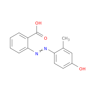Benzoic acid, 2-[(4-hydroxy-2-methylphenyl)azo]-