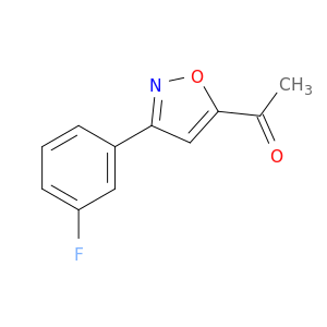 Ethanone,1-[3-(3-fluorophenyl)-5-isoxazolyl]-