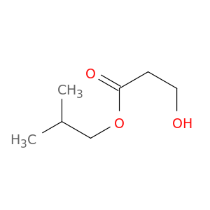 Propanoic acid, 3-hydroxy-, 2-methylpropyl ester