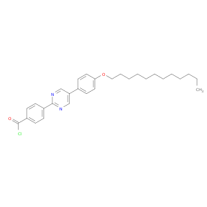 Benzoyl chloride, 4-[5-[4-(dodecyloxy)phenyl]-2-pyrimidinyl]-