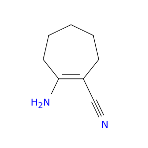1-Cycloheptene-1-carbonitrile, 2-amino-