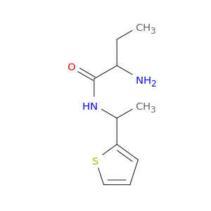 2-Amino-N-[1-(thiophen-2-yl)ethyl]butanamide