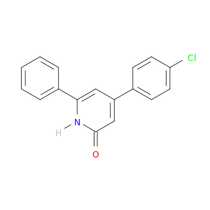 2(1H)-Pyridinone, 4-(4-chlorophenyl)-6-phenyl-