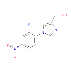 1H-Imidazole-4-methanol, 1-(2-fluoro-4-nitrophenyl)-
