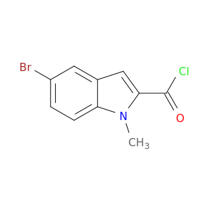 1H-Indole-2-carbonyl chloride, 5-bromo-1-methyl-