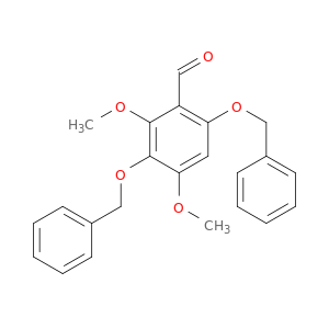Benzaldehyde, 2,4-dimethoxy-3,6-bis(phenylmethoxy)-