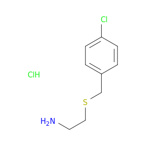 2-{[(4-Chlorophenyl)methyl]sulfanyl}ethan-1-amine hydrochloride