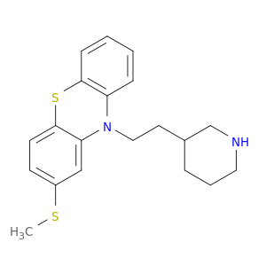 2-(methylsulfanyl)-10-[2-(piperidin-3-yl)ethyl]-10h-phenothiazine