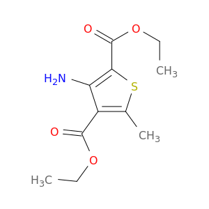 2,4-Thiophenedicarboxylic acid, 3-amino-5-methyl-, diethyl ester