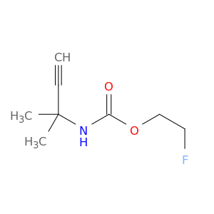 Carbamic acid, (1,1-dimethyl-2-propynyl)-, 2-fluoroethyl ester