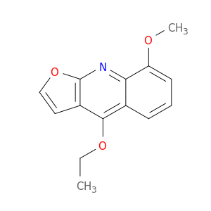 Furo[2,3-b]quinoline, 4-ethoxy-8-methoxy-