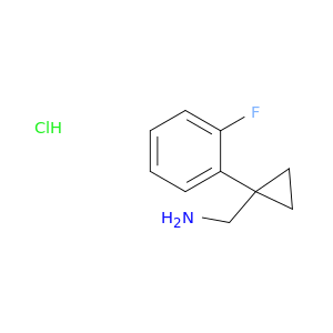 (1-(2-Fluorophenyl)cyclopropyl)methanamine hydrochloride