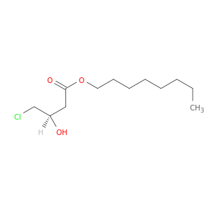 Butanoic acid, 4-chloro-3-hydroxy-, octyl ester, (R)-