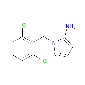 1-[(2,6-Dichlorophenyl)methyl]-1H-pyrazol-5-amine