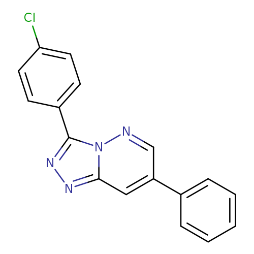 1,2,4-Triazolo[4,3-b]pyridazine,3-(4-chlorophenyl)-7-phenyl-