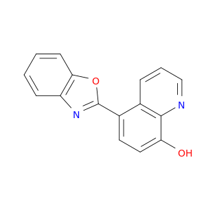 8-Quinolinol, 5-(2-benzoxazolyl)-