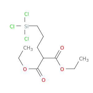 Propanedioic acid, [3-(trichlorosilyl)propyl]-, diethyl ester