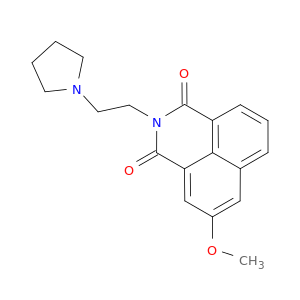 5-METHOXY-2-(2-(PYRROLIDIN-1-YL)ETHYL)-1H-BENZO[DE]ISOQUINOLINE-1,3(2H)-DIONE