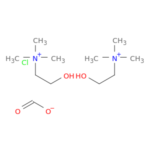 Ethanaminium,2-(formyloxy)-N,N,N-trimethyl-, chloride (1:1)