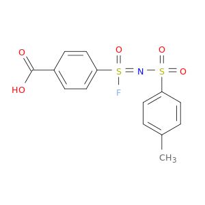 Benzoic acid, 4-[S-fluoro-N-[(4-methylphenyl)sulfonyl]sulfonimidoyl]-