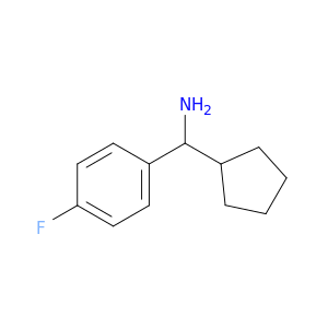 cyclopentyl(4-fluorophenyl)methanamine