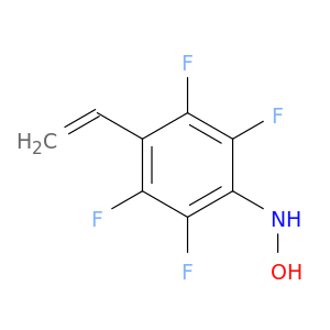 Benzenamine, 4-ethenyl-2,3,5,6-tetrafluoro-N-hydroxy-
