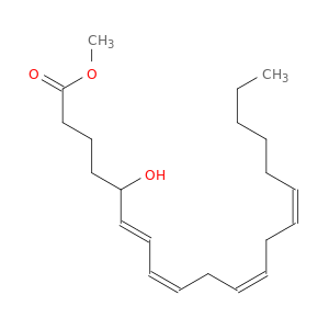 6,8,11,14-Eicosatetraenoic acid, 5-hydroxy-, methyl ester, (6E,8Z,11Z,14Z)-