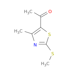 Ethanone, 1-[4-methyl-2-(methylthio)-5-thiazolyl]-