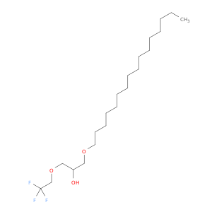 2-Propanol, 1-(hexadecyloxy)-3-(2,2,2-trifluoroethoxy)-
