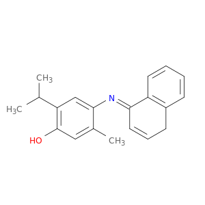 5-methyl-4-[(1e)-naphthalen-1(4h)-ylideneamino]-2-(propan-2-yl)phenol
