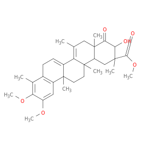 24,25,26,27-Tetranoroleana-1,3,5(10),7,14-pentaen-29-oicacid, 21-hydroxy-2,3-dimethoxy-9,13,15-trimethyl-22-oxo-, methyl ester, (9b,13a,20a,21b)- (9CI)