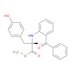 L-Tyrosine,N-(2-benzoylphenyl)-, methyl ester