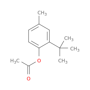 Phenol,2-(1,1-dimethylethyl)-4-methyl-, 1-acetate