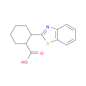 2-(2-苯并噻唑基)环己烷基羧酸
