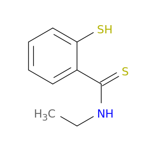 Benzenecarbothioamide, N-ethyl-2-mercapto-