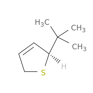 Thiophene, 2-(1,1-dimethylethyl)-2,5-dihydro-, (2S)-