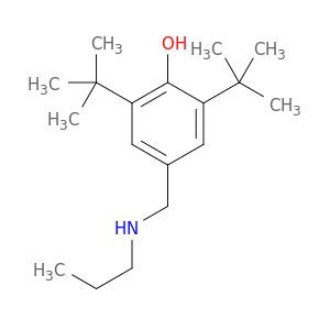 Phenol, 2,6-bis(1,1-dimethylethyl)-4-[(propylamino)methyl]-