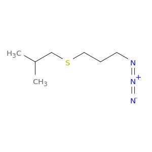 1-azido-3-[(2-methylpropyl)sulfanyl]propane