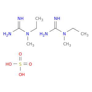 Bis(N-ethyl-N-methylguanidine); sulfuric acid