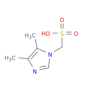 1H-Imidazole-1-methanesulfonic acid, 4,5-dimethyl-