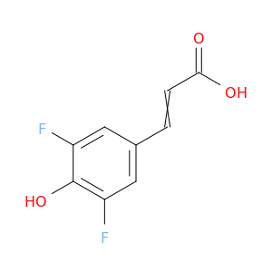 3-(3,5-difluoro-4-hydroxyphenyl)prop-2-enoic acid