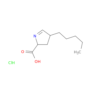 2H-Pyrrole-2-carboxylicacid, 3,4-dihydro-4-pentyl-, hydrochloride (1:1)